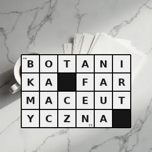 Hasło krzyżówkowe farmakoterapia - botanika farmaceutyczna – rozwiązanie, synonimy, podpowiedzi i definicje krzyżówkowe